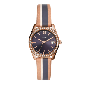 Horlogeband Fossil ES4594 Leder Multicolor 16mm